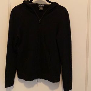 Wool/cashmere hoodie